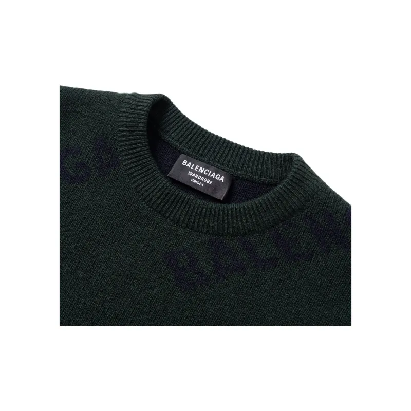 Balenciaga Sweaters Men Green-7