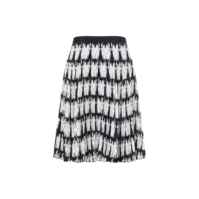 Burberry SS23 The Year Of The Rabbit Casual Short Skirts Women's Multicolor-1