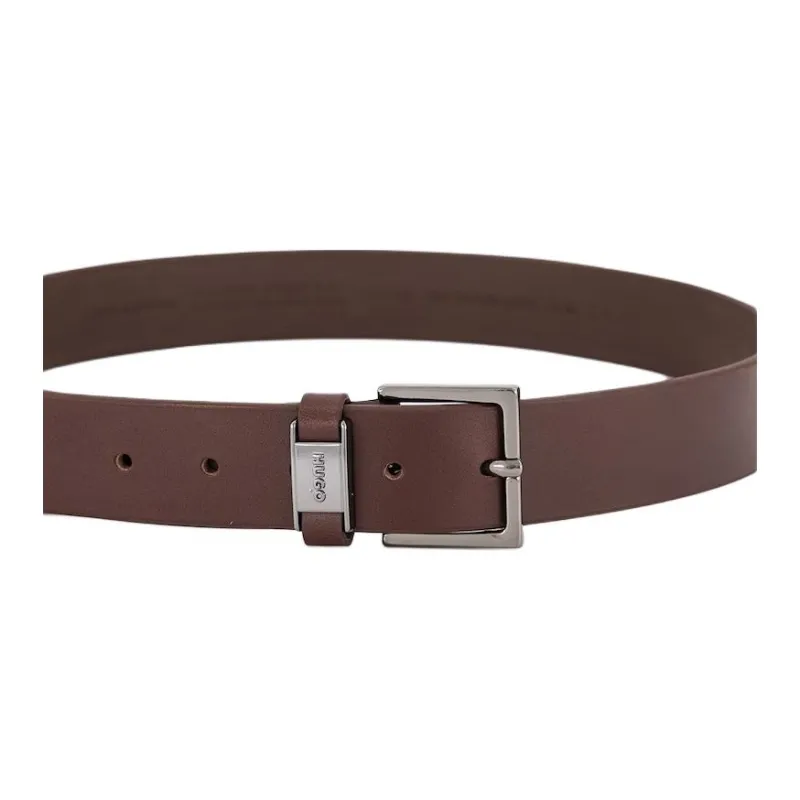 HUGO BOSS Cow Leather Belts Men's Brown  -3