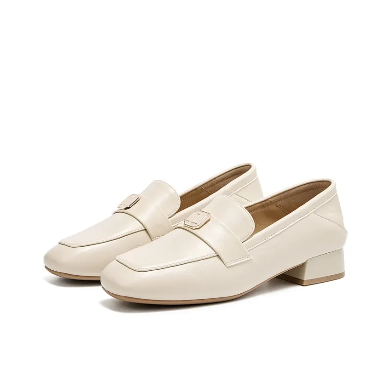 KEKAFU Loafers Women's Beige/Black-2