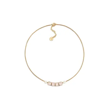 DIOR Resin Necklaces Women's Gold