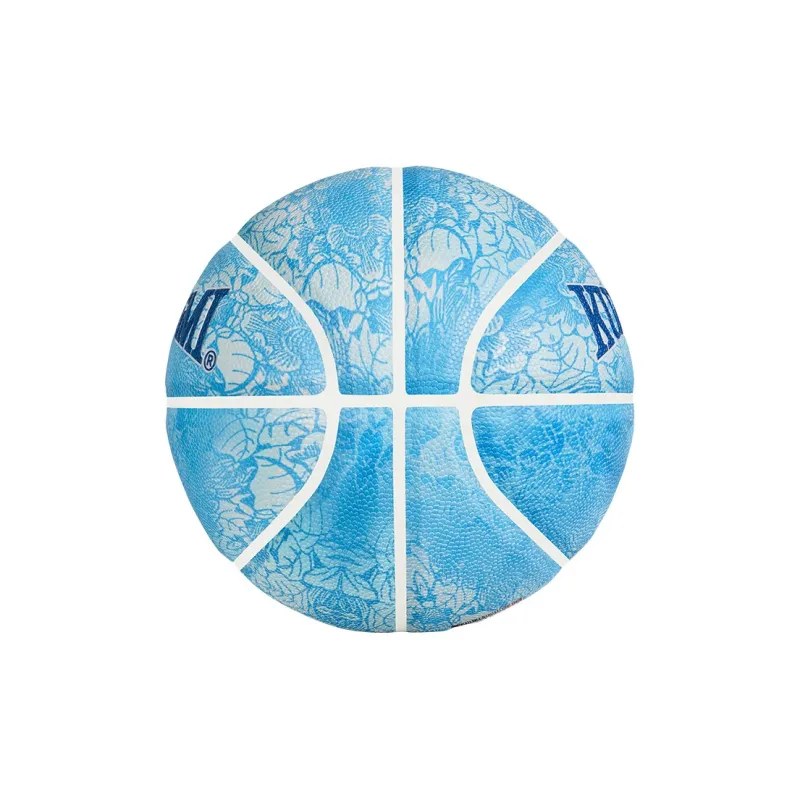 Kuangmi PU Basketball Water Wave Blue Size 7 Ball Street Unisex-2