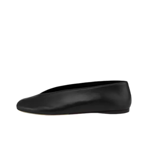 MOSCHINO Almond Toe Ballerina Shoes Women's