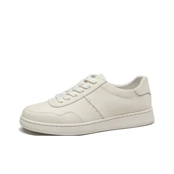 AOKANG Air Force One Series Low Top Skateboard Shoes Men's Ecru