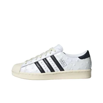 Adidas Originals Superstar Vintage White Black Ostrich Women's