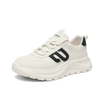Golden Silk Rabbit Low-Top Chunky Sneakers Women's
