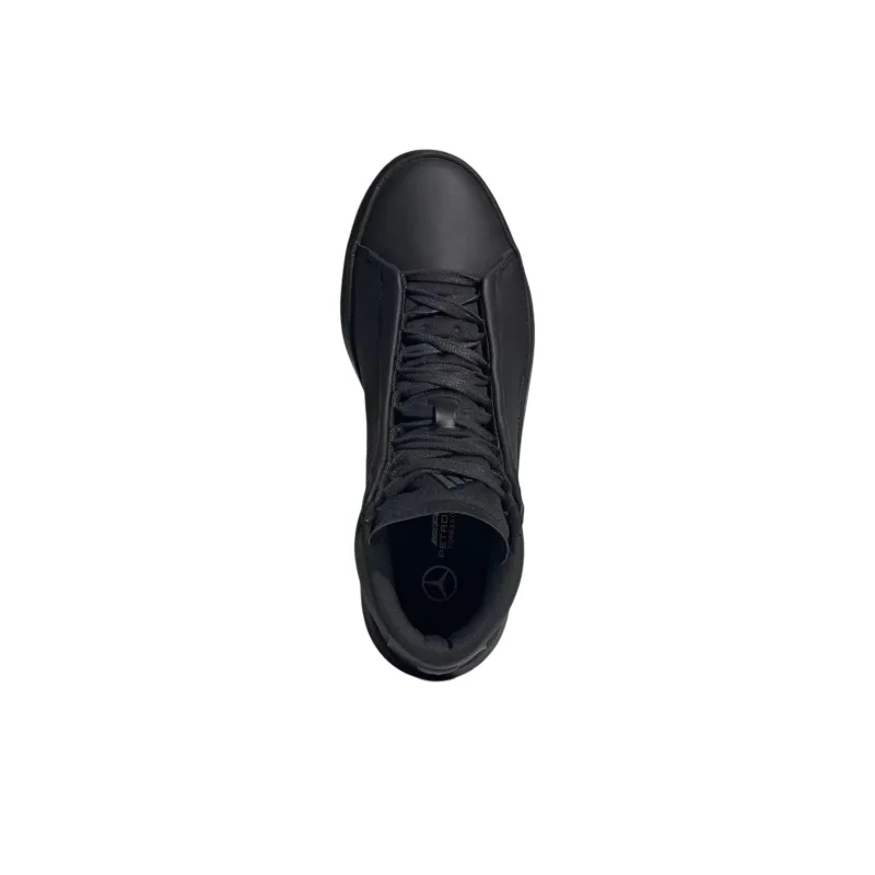 MERCEDES AMG PETRONAS FORMULA ONE TEAM x Adidas ACESMASH Anti Slip Wear Resistant Mid Top Training Shoes Unisex Black-2