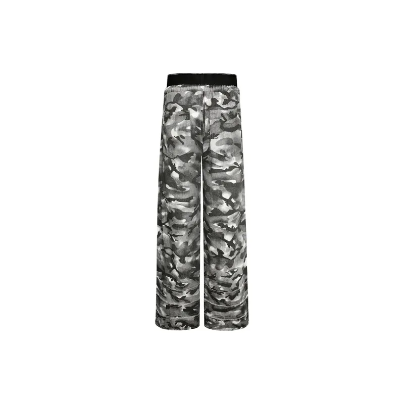 F.K.V.A Niche Versatile Camo Pants Unisex-1