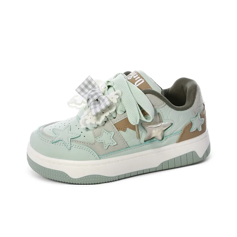 Lovely You Wear-resistant And Lightweight Low-Top Skateboard Shoes Women's-22