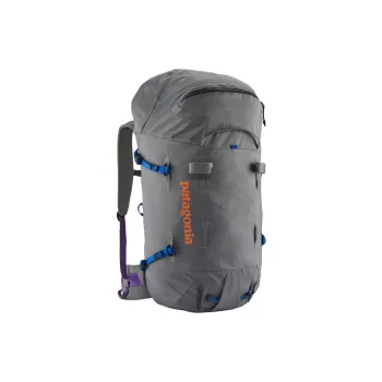 Patagonia Recycled Materials Outdoor Hiking Bag Backpacks Men's Light Gray