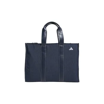 Adidas Recycled Polyamide Tote Bag, Shopping Bag, Shoulder Bag, Handbag Large Size Women's Marine Blue