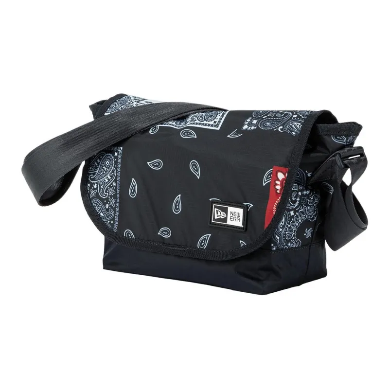 New Era Polyester Shoulder Bag Mini Unisex Black-1