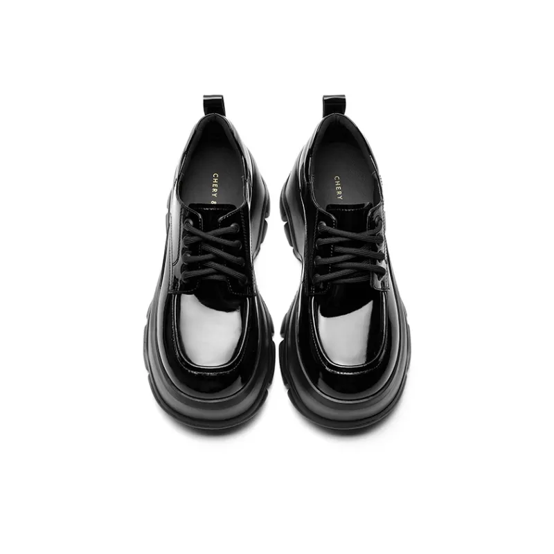 CHERYKALLY Casual Single Shoes Women's Night Crystal Black-4