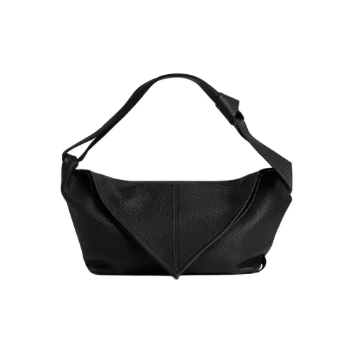 Bottega Veneta Calfskin Crossbody Bag, Shoulder Bag Men's Black