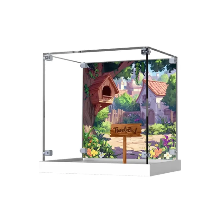 KGBOX Building Blocks 40824 Sweetheart Cui Di Acrylic Transparent Display Case Storage Box Model Accessories-4