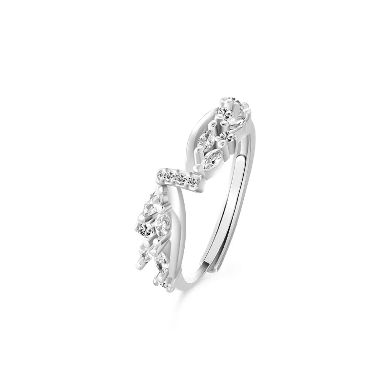 VIVIWELL S925 Silver Rings Unisex-3