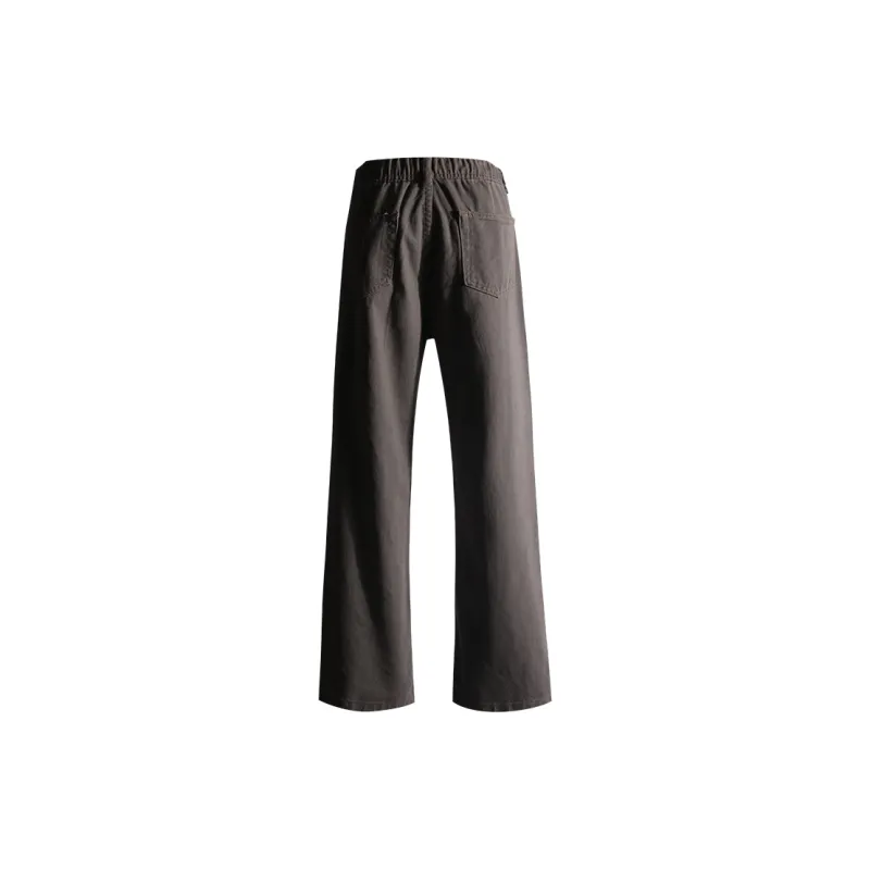 Menglaini Jeans Unisex Valley Brown-1