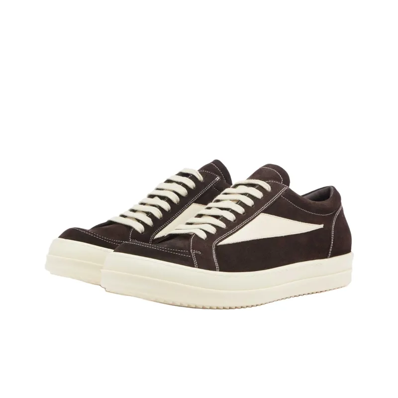 RICK OWENS/RO Low Top Skateboard Shoes Men's Brown-2