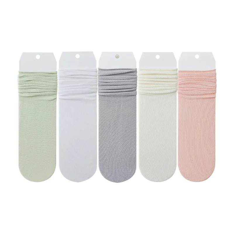MIIOW Knee-High Socks Women's 5 Pack-0