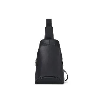 ROBERTA DI CAMERINO Cow Leather Sling Bag Regular Men's Black