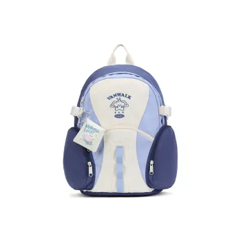 VANWALK Polyester Backpack Large Size Women's Galaxy Blue/Dreamy Star/Angel Pink