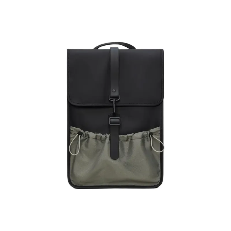 Rains PU Backpack Mini Unisex Black-0