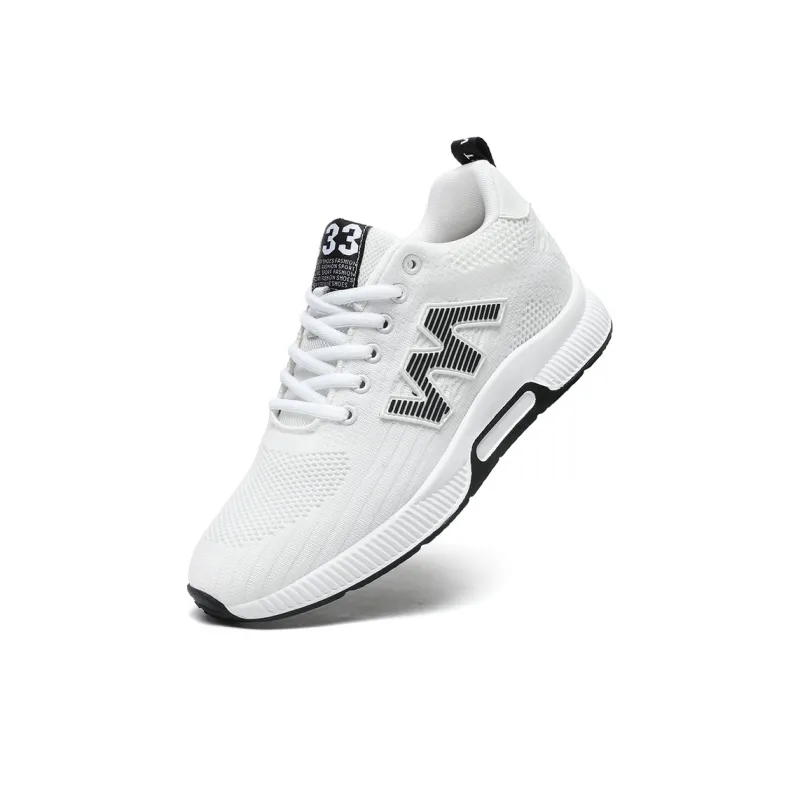 QIUTEXIONG Cushioning Anti-Slip Wear-Resistant Breathable Balance Height Increasing Low-Top Casual Shoes Unisex-22