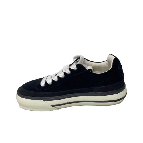 CHANEL Low Top Skateboard Shoes Women's Black