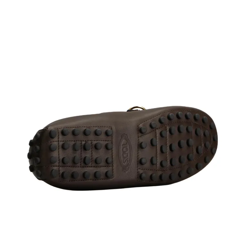 TOD'S Ring Embellished Slip On Loafers Women's-4