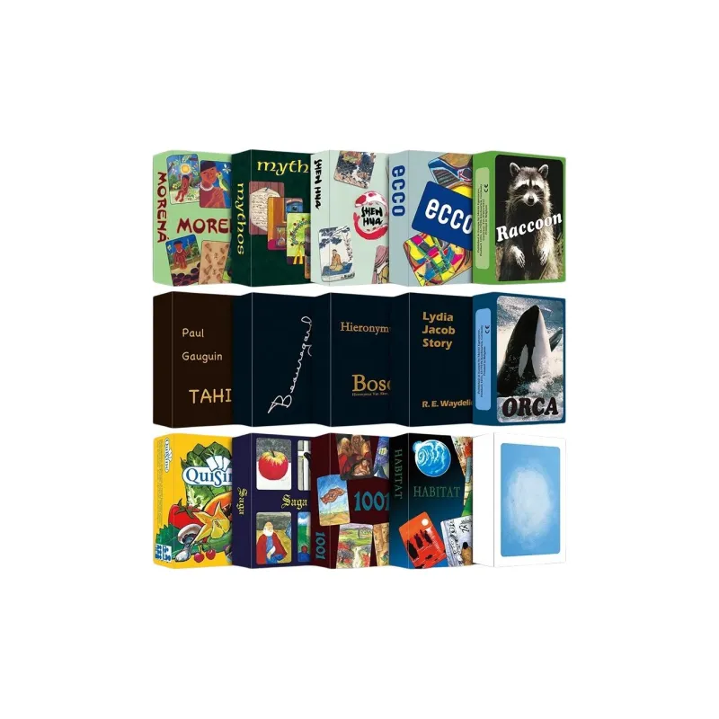 WEITETALUO O-Ka OHoh Card With Subconscious Projection Mind Map Card Board Games-25