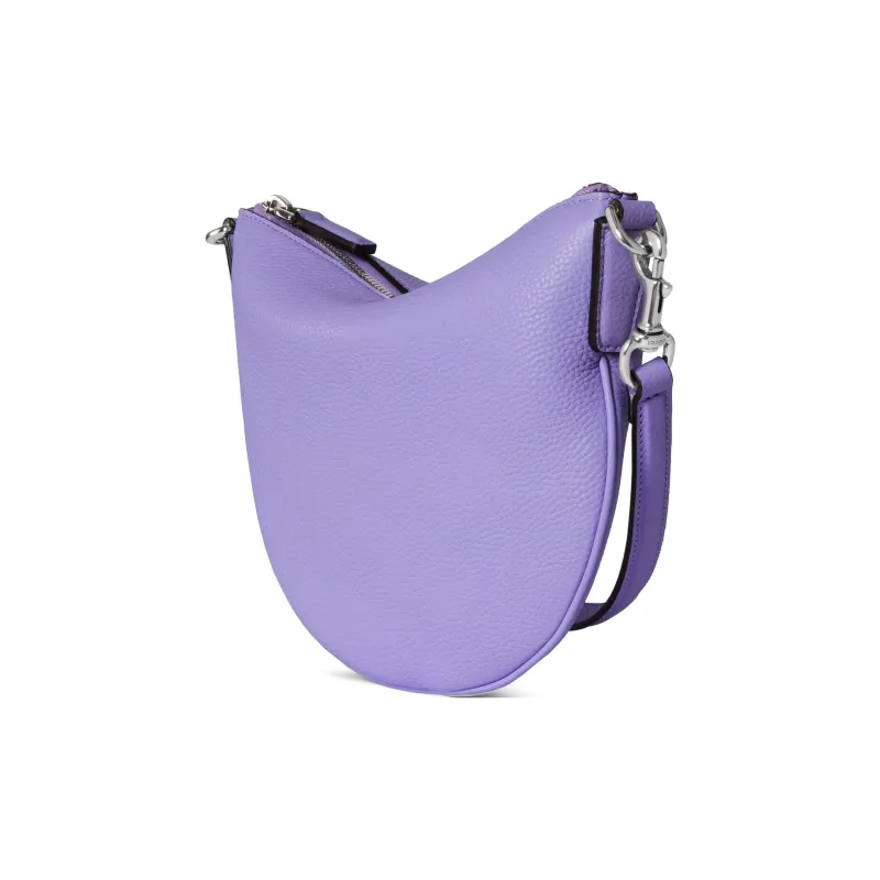 GUCCI Grain Leather Crossbody Bag, Shoulder Bag Mini Unisex Light Purple-1