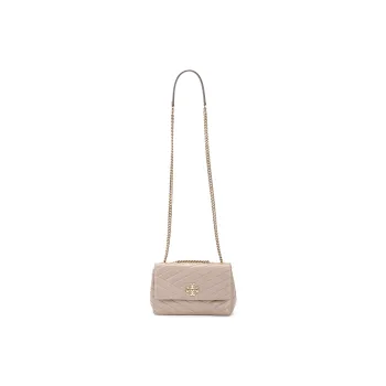 TORY BURCH Leather Handbags Shoulder Bags Small Size Women's Deep Milk Tea Brown