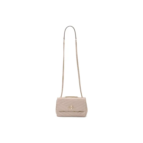 TORY BURCH Leather Handbags Shoulder Bags Small Size Women's Deep Milk Tea Brown