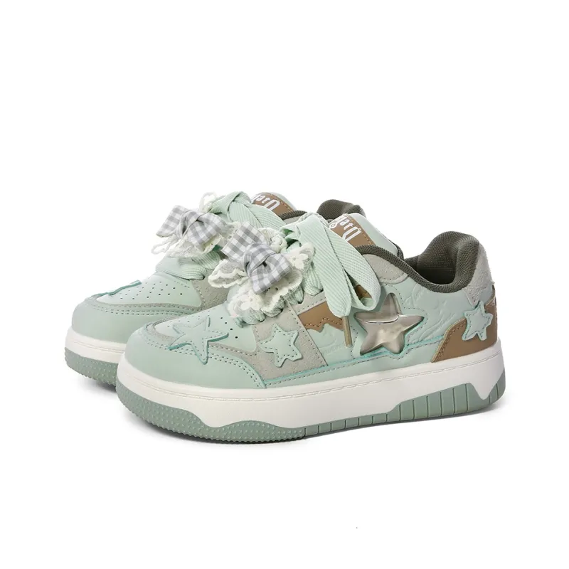 Lovely You Wear-resistant And Lightweight Low-Top Skateboard Shoes Women's-23