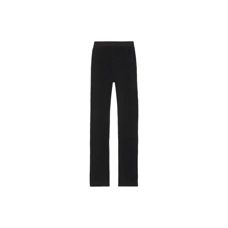 SAINT LAURENT Drawstring Straight Leg Trousers-1