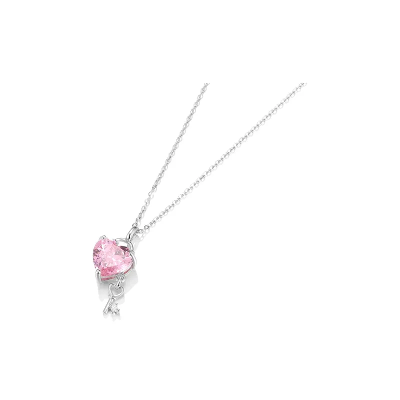 Clect Synthetic Cubic Zirconia Necklaces Women's-1