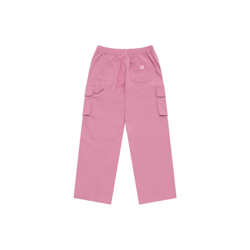 MLB Preppy Style Collection Basic Boston Red Sox SS25 Casual Pants Unisex Pink All Over Print-1