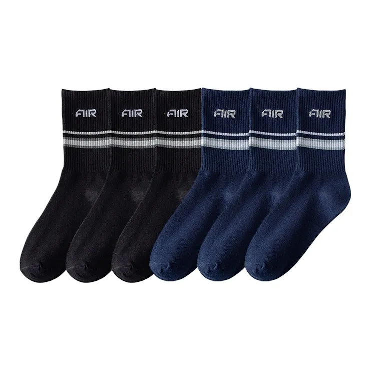 Cotton Gene Mid Calf Socks Unisex Combo Set-16