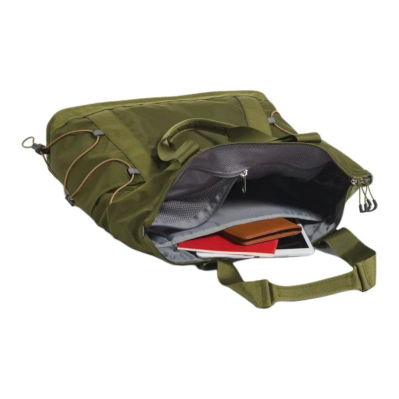THE NORTH FACE Recycled Nylon Backpack Unisex Forest Green-3