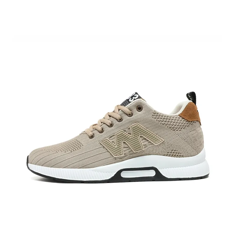 QIUTEXIONG Cushioning Anti-Slip Wear-Resistant Breathable Balance Height Increasing Low-Top Casual Shoes Unisex-10