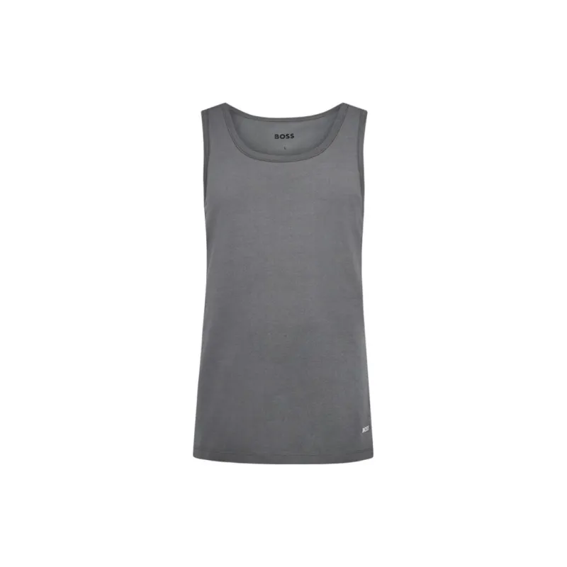 HUGO BOSS FW24 Tank Top Men's 3 Pack Dark Blue+Gray+Black-1