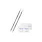 Dual Head Blackhead Extraction Tool 2 Set (Includes 40 Pcs Alcohol Swabs)