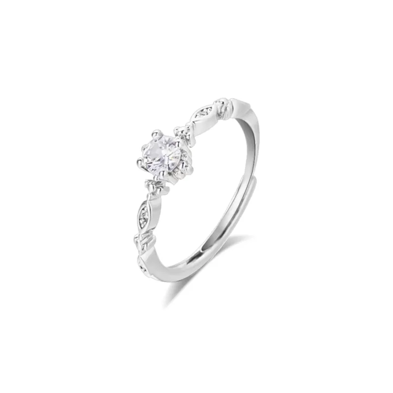 Love Jewelry 999 Fine Silver Rings Unisex-1
