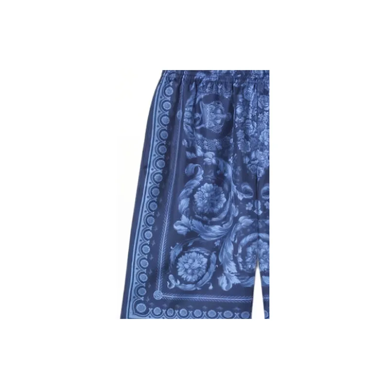 FANSIZHE Casual Shorts Men's Blue-2