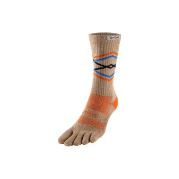 INJINJI Mid-Calf Socks Unisex 1 Pack Grain