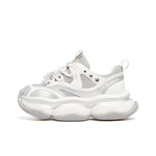 KEDDO Finger Cream Puff 2 Low Top Casual Shoes Women's
