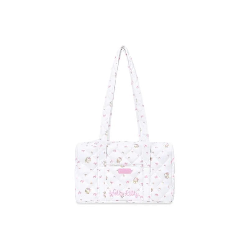 Hello Kitty Sanrio Series Polyester Shoulder Bag Tubas Women's Ecru-0