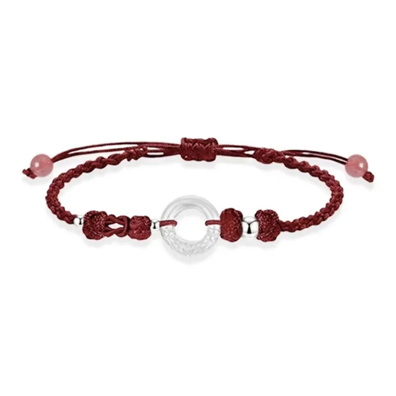 CHINA GOLD 999 Fine Silver Bracelets Women's-0