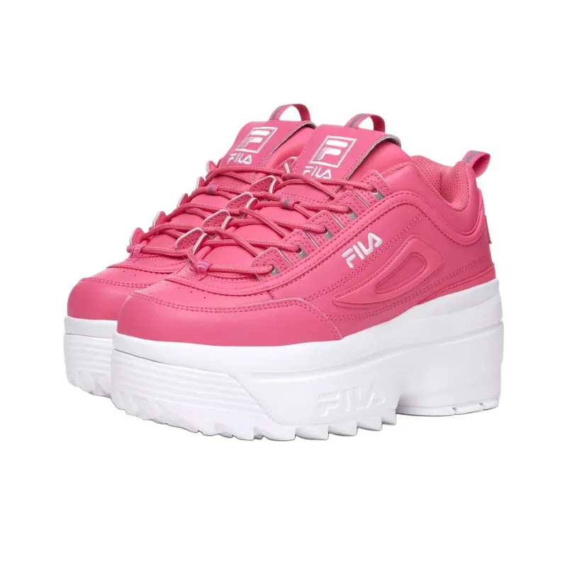 FILA Disruptor 2 Anti-Slip Wear-Resistant Low-Top Casual Shoes Women's Pink-2
