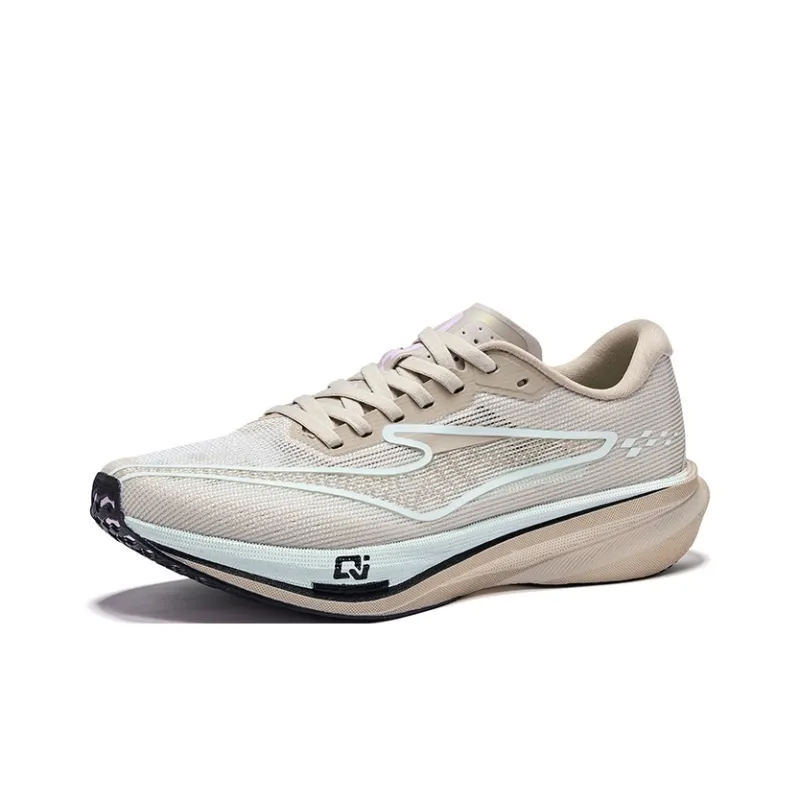Erke Extreme Wind 3.0 Cushioning Breathable Height Increasing Low-Top Training Running Shoes Women's Gray Brown-2
